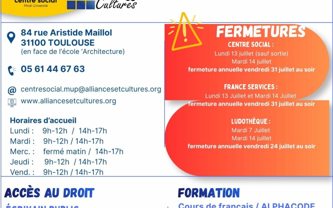 programme juillet 26 p1