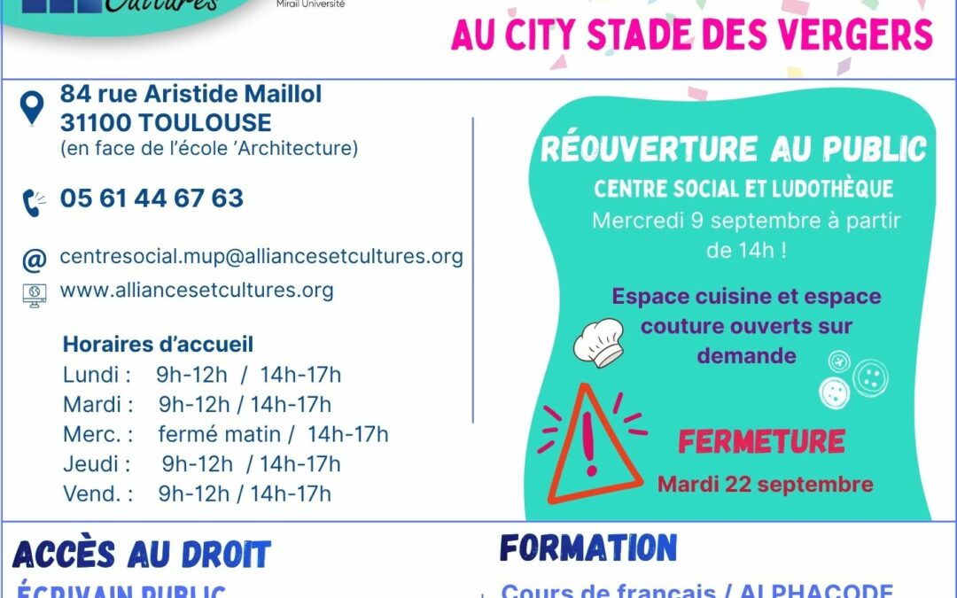 csmu programme septembre p1