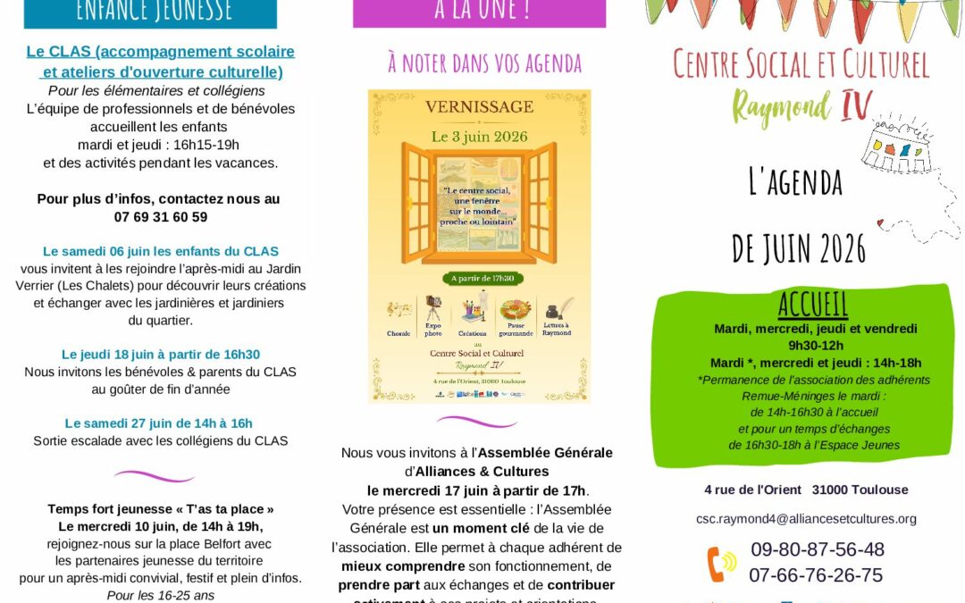 Agenda JUIN 2026 – Raymond IV