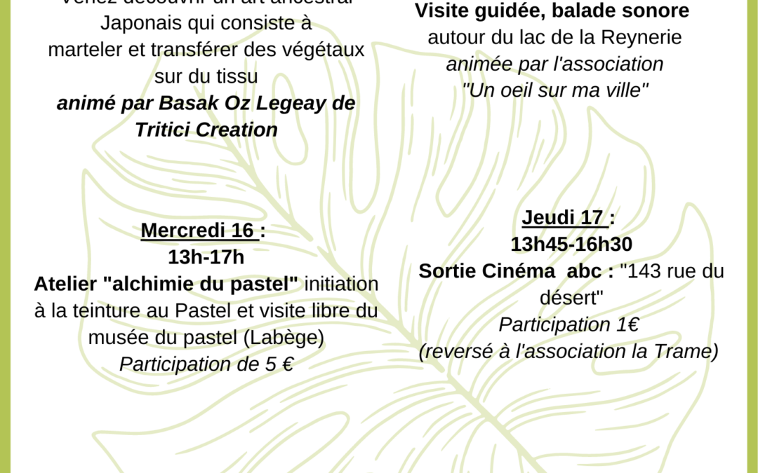Activités adultes juin 2021 R4