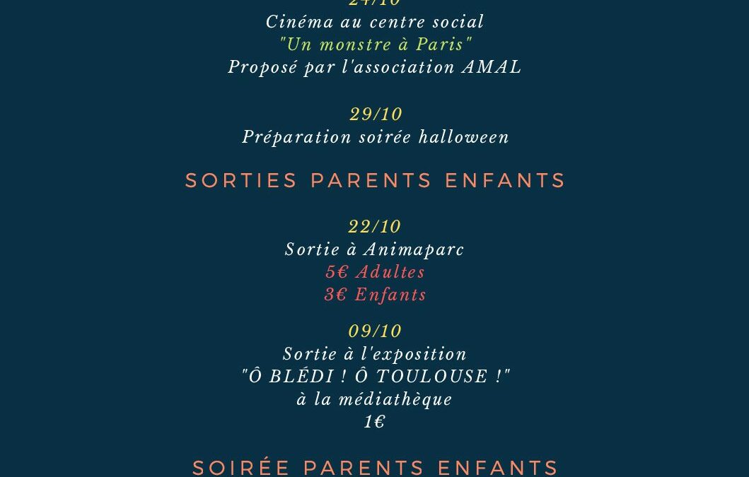 Prog vacances