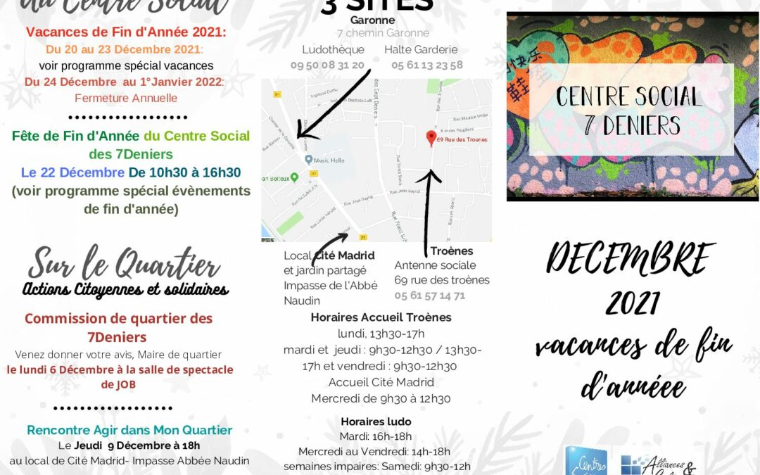 Programme Décembre 2021