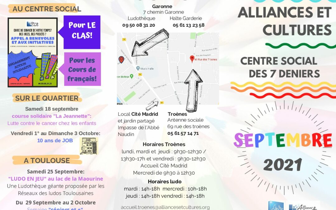 Programme septembre 2021