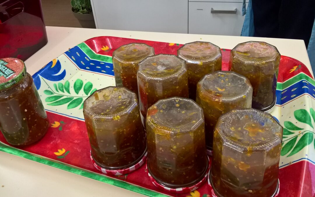 confiture tomates vertes