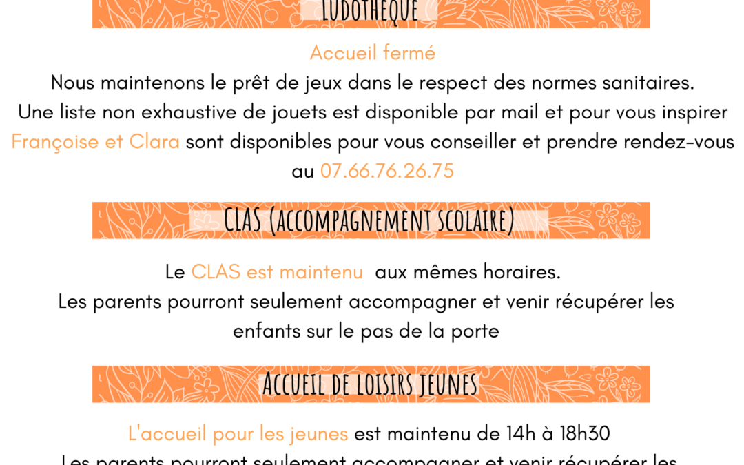 affiche ce qui reste ouvert