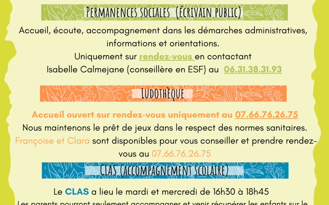 affiche ce qui reste ouvert