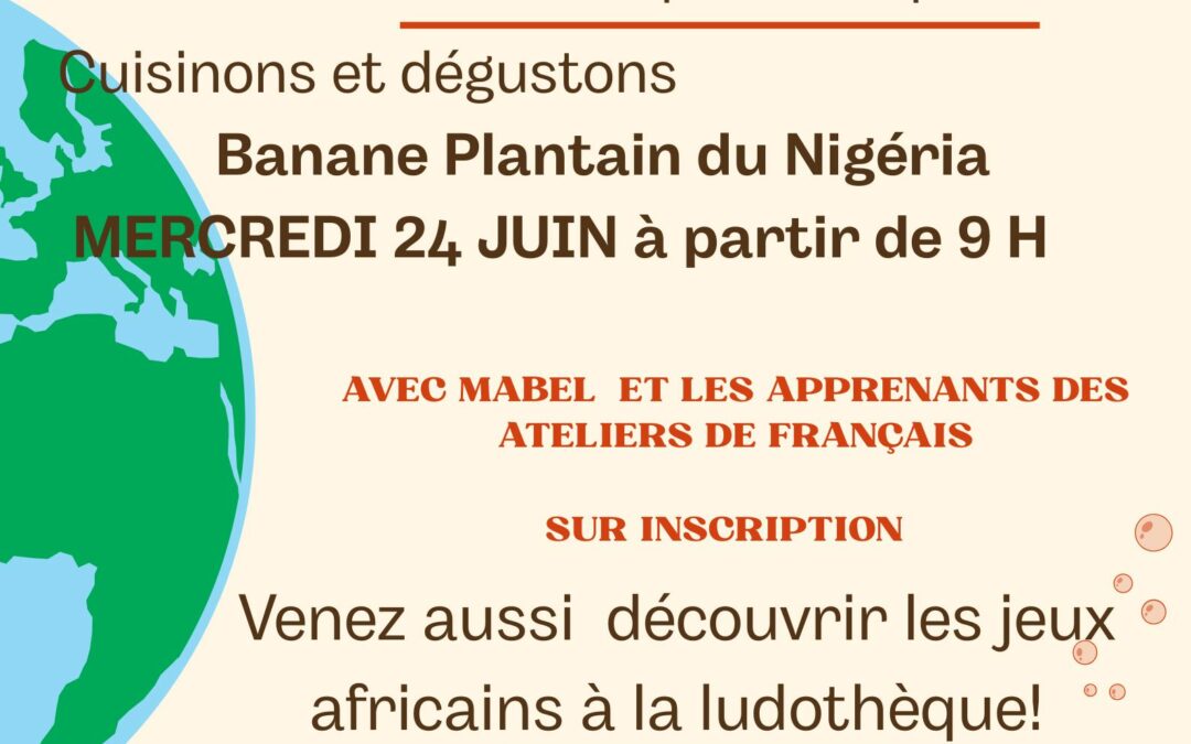 atelier cuisine tour du monde