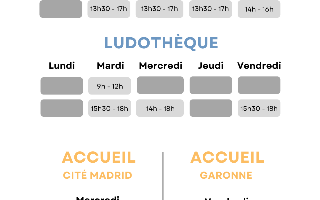 horaires 7D