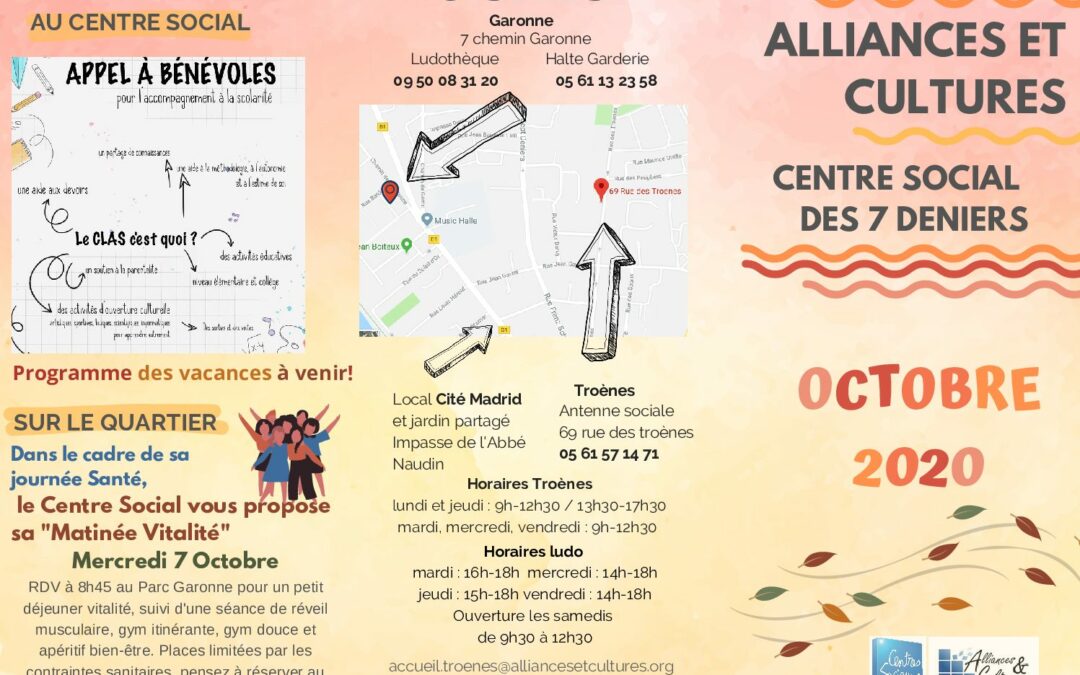 programme octobre