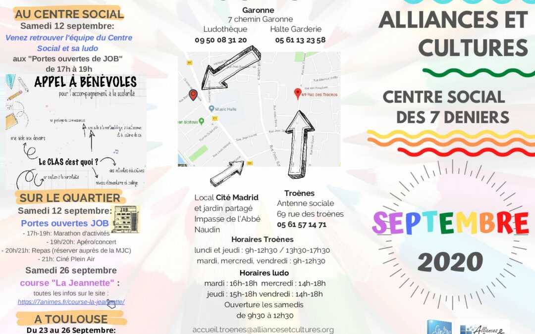 programme septembre